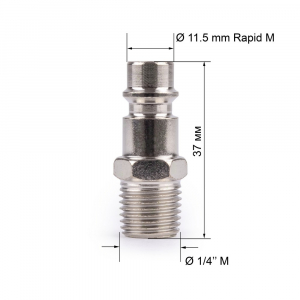  Rapid M "" -   1/4" FOXWELD