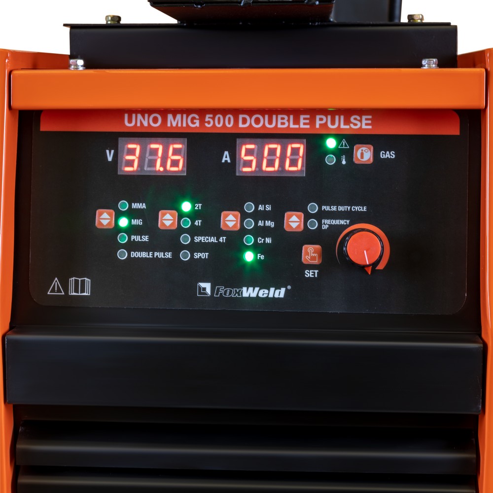   UNO MIG 500 DOUBLE PULSE ( +++ - 2 .)