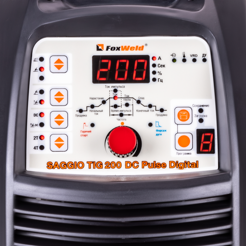    SAGGIO TIG 200 DC Pulse Digital (- FoxWeld/)