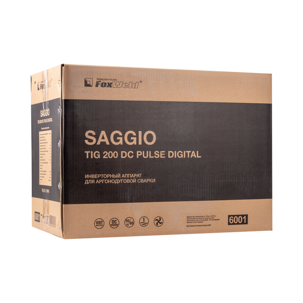    SAGGIO TIG 200 DC Pulse Digital (- FoxWeld/)