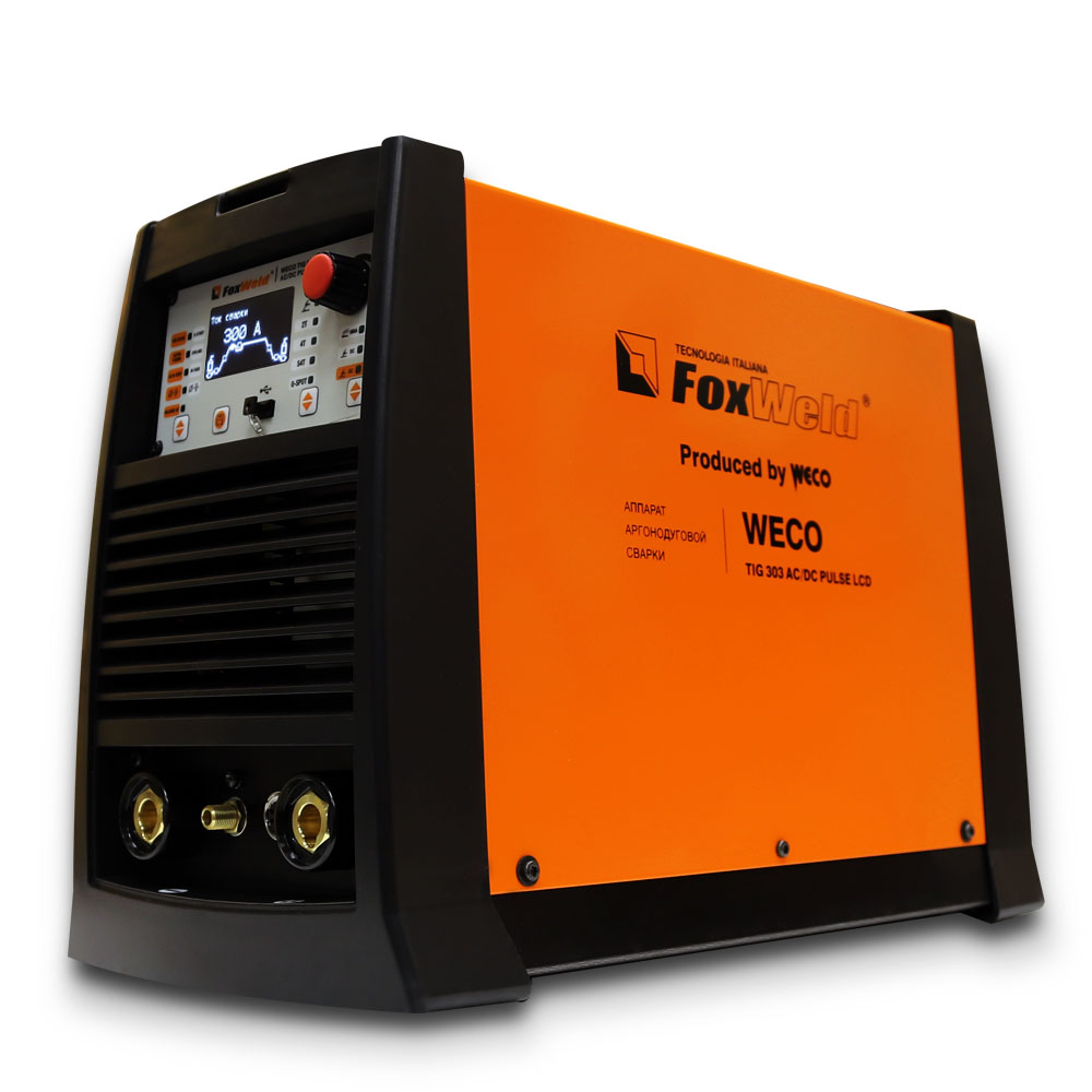    WECO TIG 303 AC/DC PULSE LCD