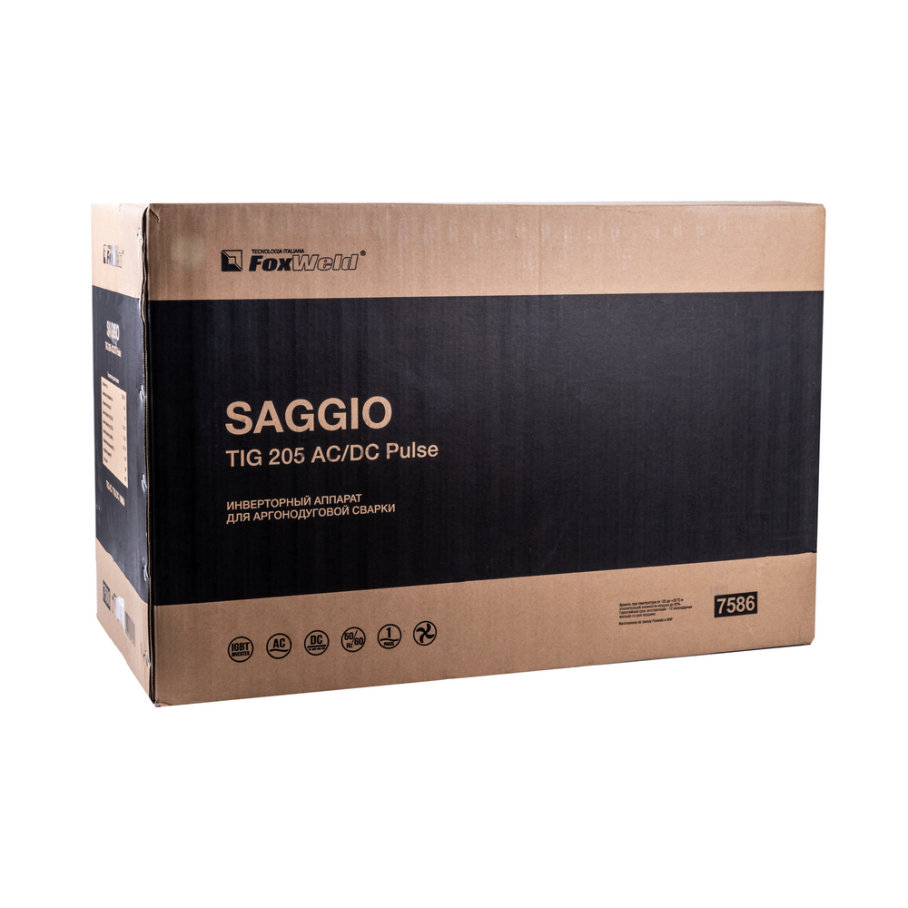    SAGGIO TIG 205 AC/DC Pulse