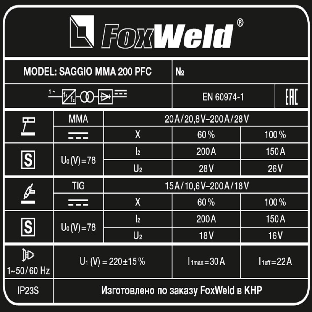   SAGGIO MMA 200 PFC