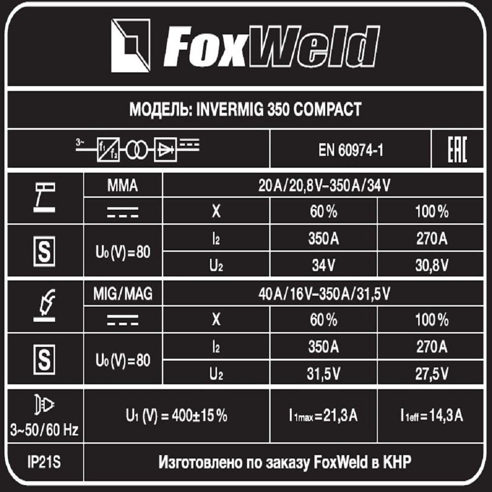   Invermig 350 Compact